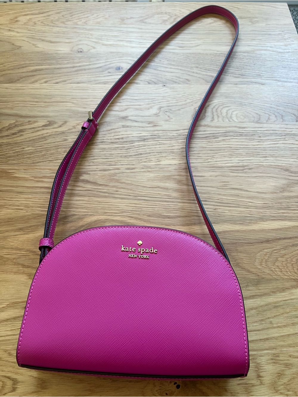 kate spade Bright Pink Dome Crossbody Bag